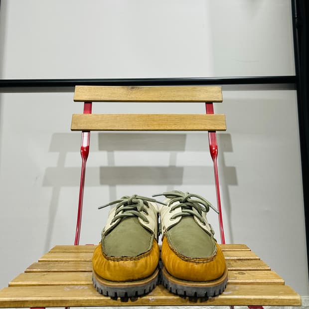 260) 팀버랜드 로퍼 남성 남자 구두 어센틱 3아이 보트슈즈