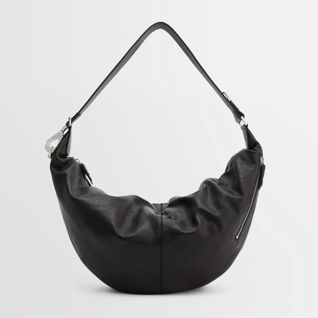 르메르 25fw QUIVER 퀴버 클립 백/다크 초콜렛