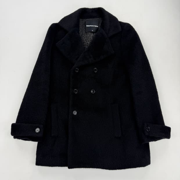 아메리칸레트로 알파카&울 퍼코트