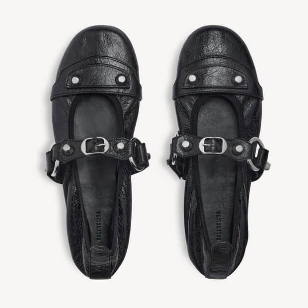 [39]발렌시아가 25fw 시티 발레리나 슈즈