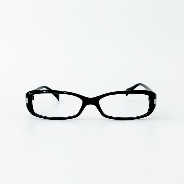 블랙 뿔테 데드스탁 빈티지안경