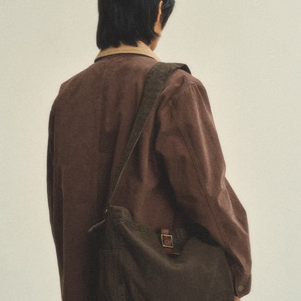 아트이프액츠 뉴스보이 백 빈티지 브라운 (설명확인 필수)