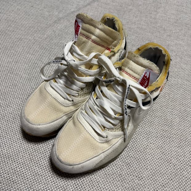 나이키 x 오프화이트 에어맥스 90