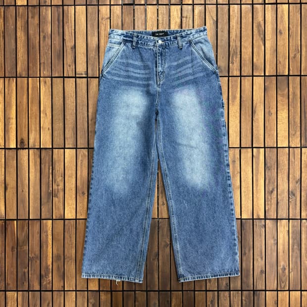 더크로스 와이드 카펜터 진 (32)