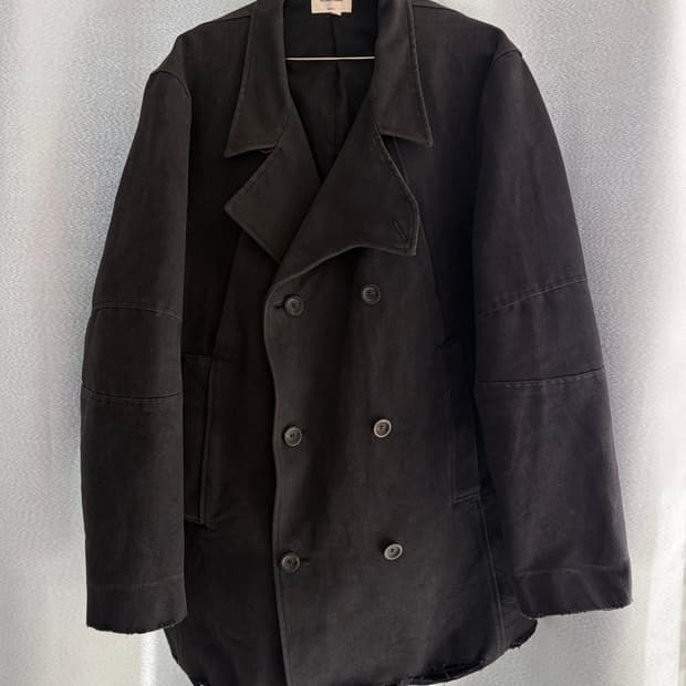 90s 헬무트랭 디스트레스드 아카이브 피코트