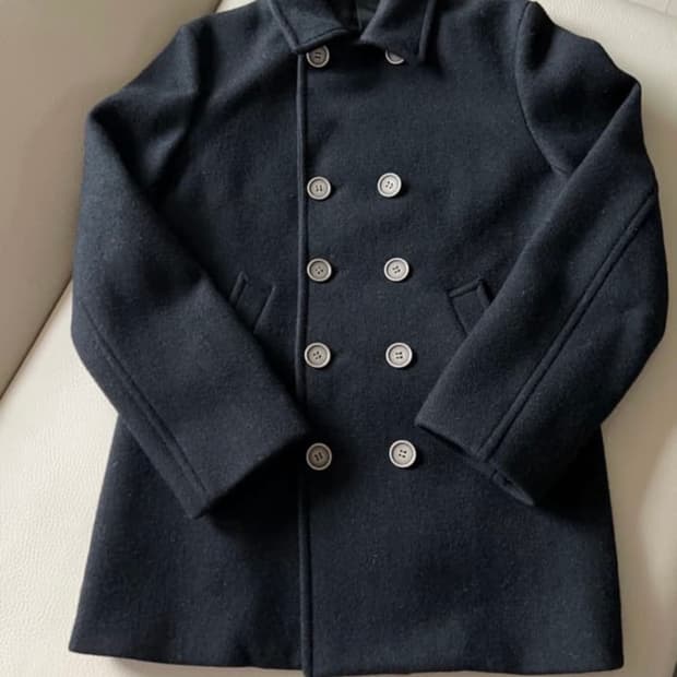 꼼데가르송옴므플러스 울 피코트