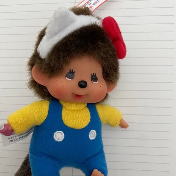 몬치치 X키티 키링 새상품