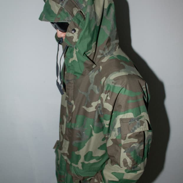 90s US ARMY 미군 오리지널 1세대 우드랜드 파카 M-R