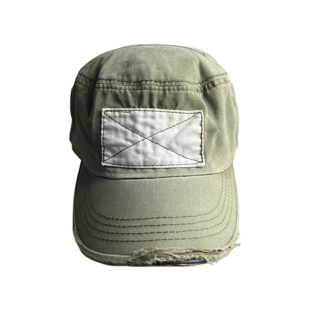 Cubecode 패치 밀리터리 캡 올리브