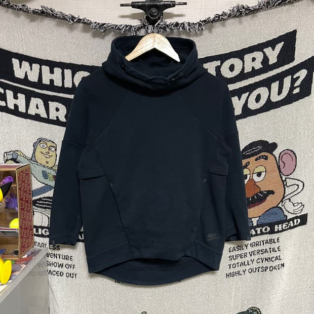 나이키 우먼스 테크팩 하이넥 후디