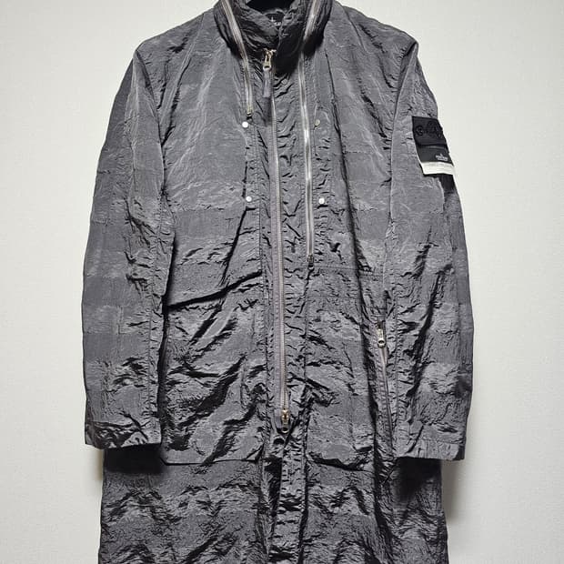 스톤아일랜드 쉐도우프로젝트 스트라이프 나일론메탈 야상파카