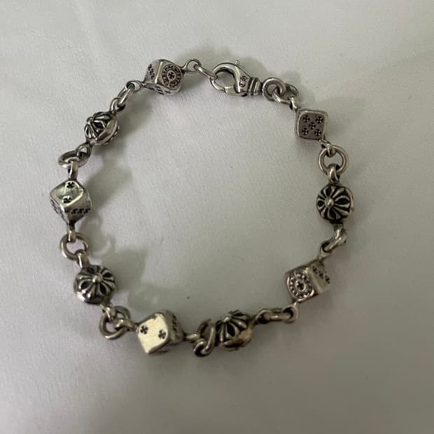 크롬하츠 다이스 팔찌 9링크