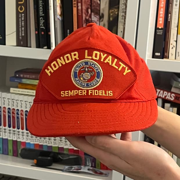 빈티지 캡 모자