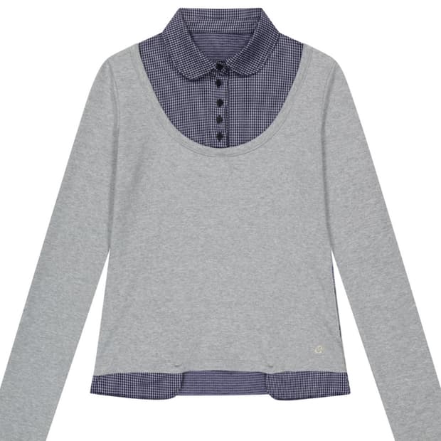 코이세이오 reversible collar long sleeves