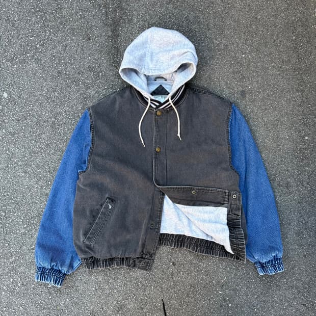 후디 베이스볼 자켓