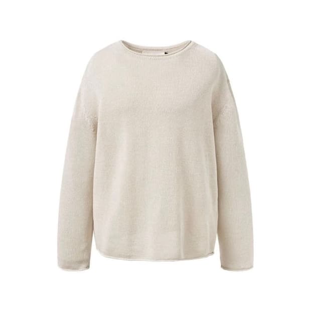 25FW 아모멘토 페이퍼 얀 니트 에크루 L 