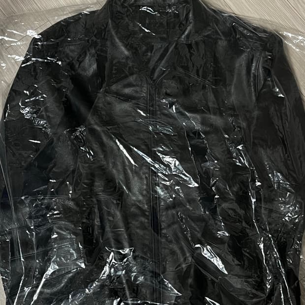 [2] mudule 머듈 레더자켓 블랙