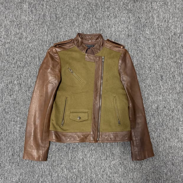 Theory Lambskin leather jacket  