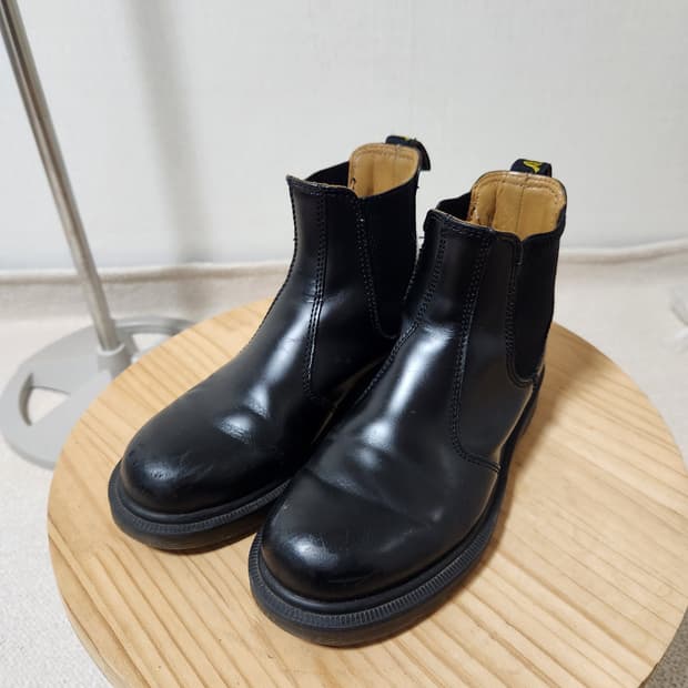 닥터마틴2976  블랙 첼시 부츠 230