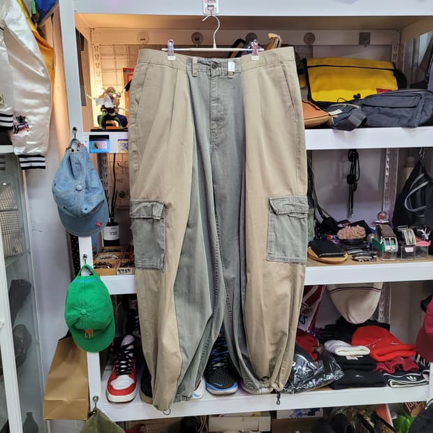 리메이크 커스텀 벌룬 와이드 팬츠