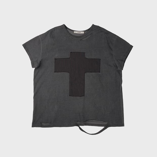 데어드 PATIENT DAMAGED TEE