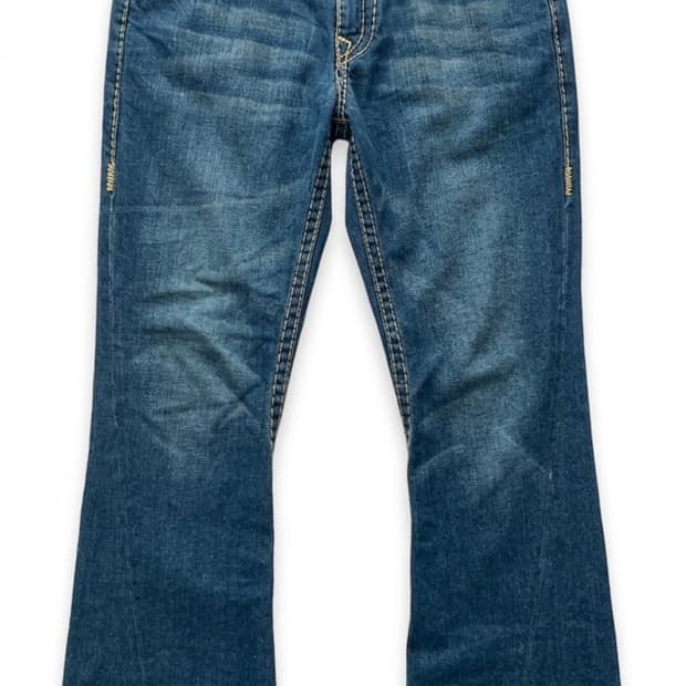 트루릴리전 스티치 부츠컷 데님