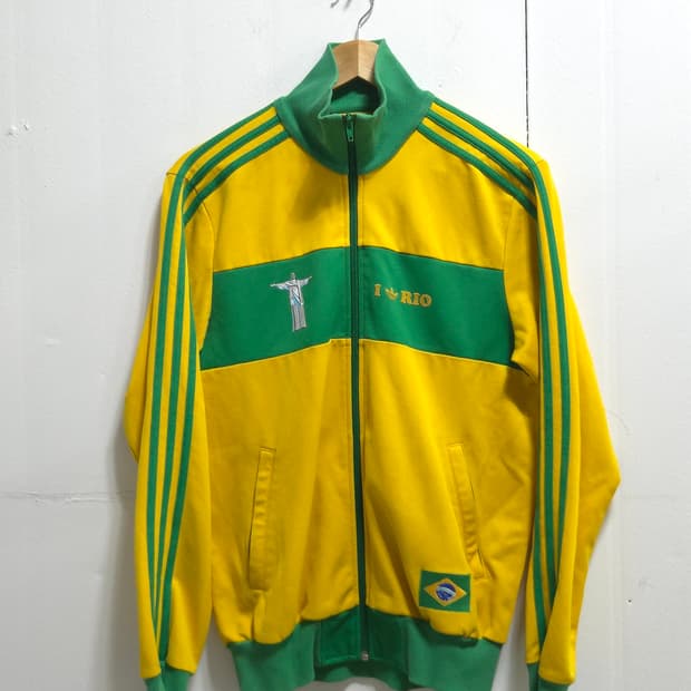 90's아디다스 져지 브라질 리오
