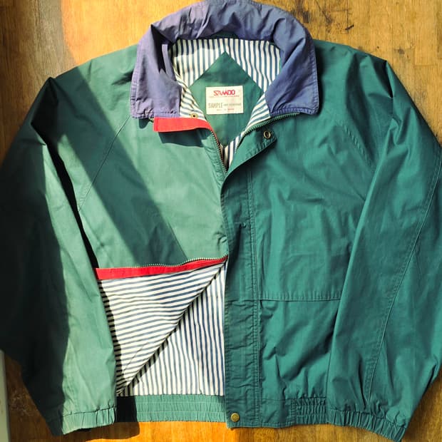 빈티지 블루종 점퍼 자켓 XL ~XXL 