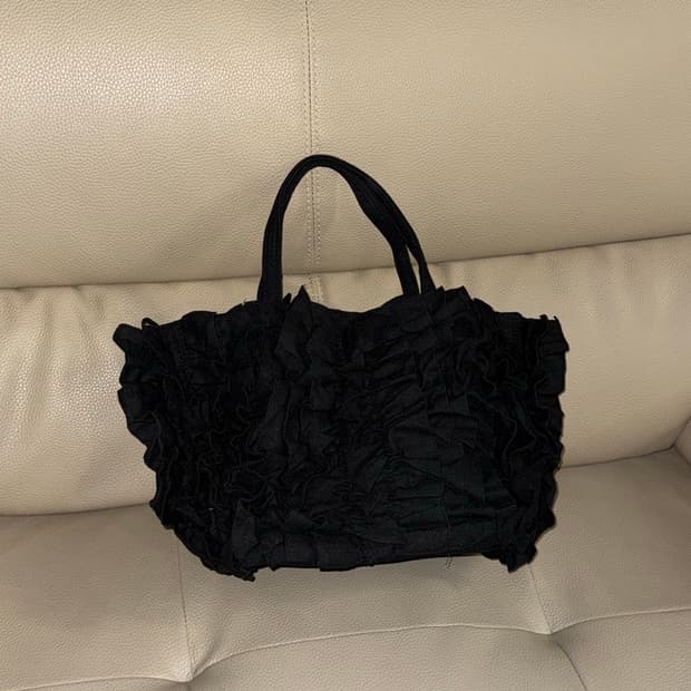 frill detail transform tote bag