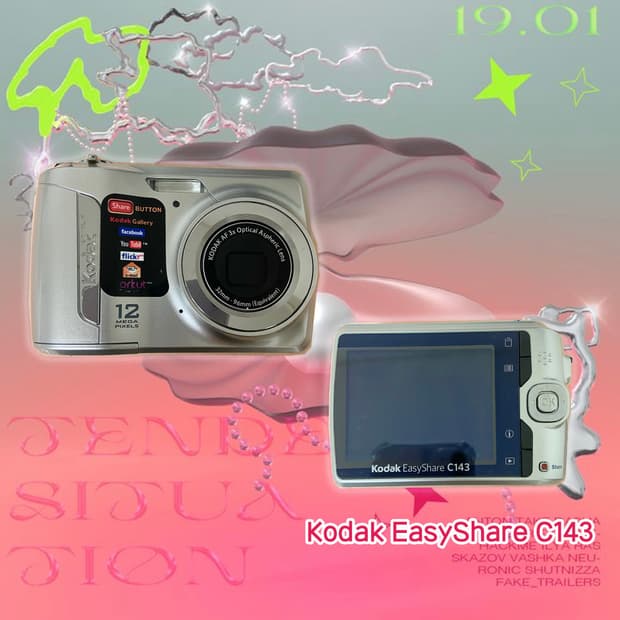 풀박!) Kodak EasyShare 코닥 이지쉐어 C143 실버