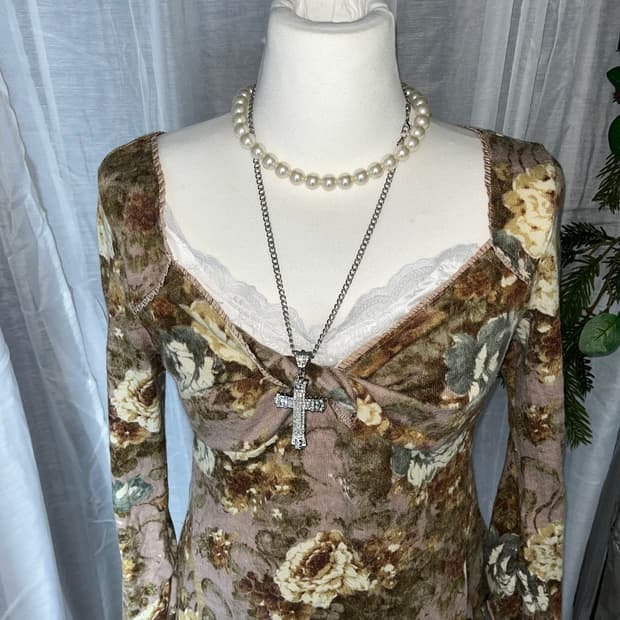 고딕 언발란스 7부 롱슬리브 