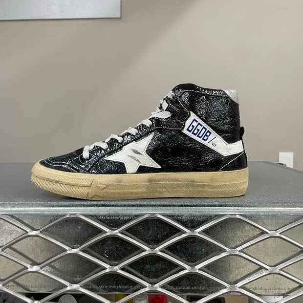 골든구스 2.12 하이탑 스니커즈 블랙 36