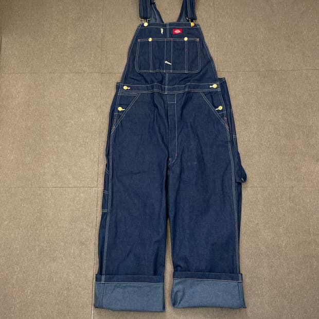 dickies 디키즈 데님 오버롤 34