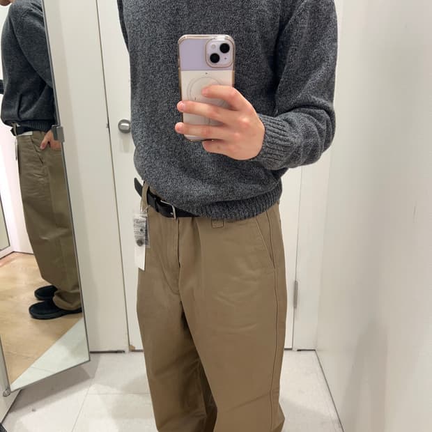Uniqlo u 치노팬츠 베이지 82