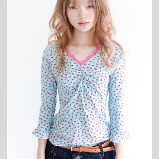 샵페어리 딸기 티