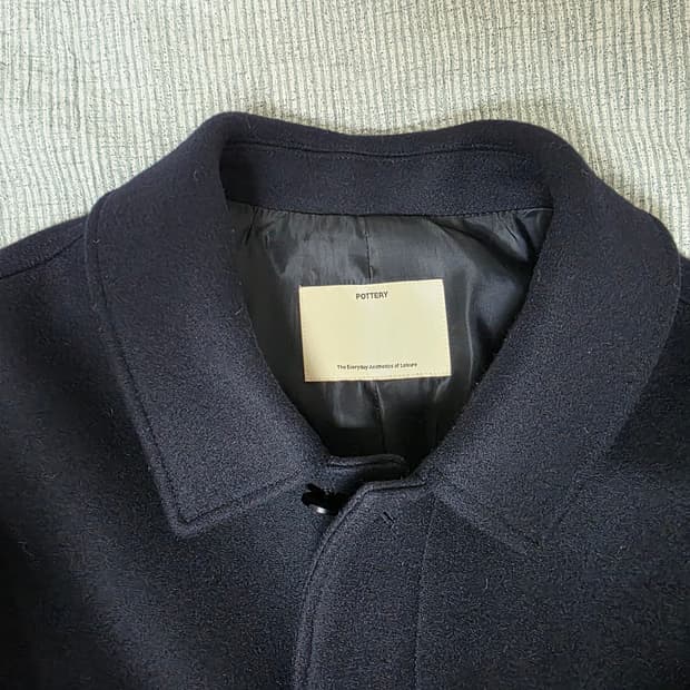 포터리 멜튼 울 맥코트 판매합니다