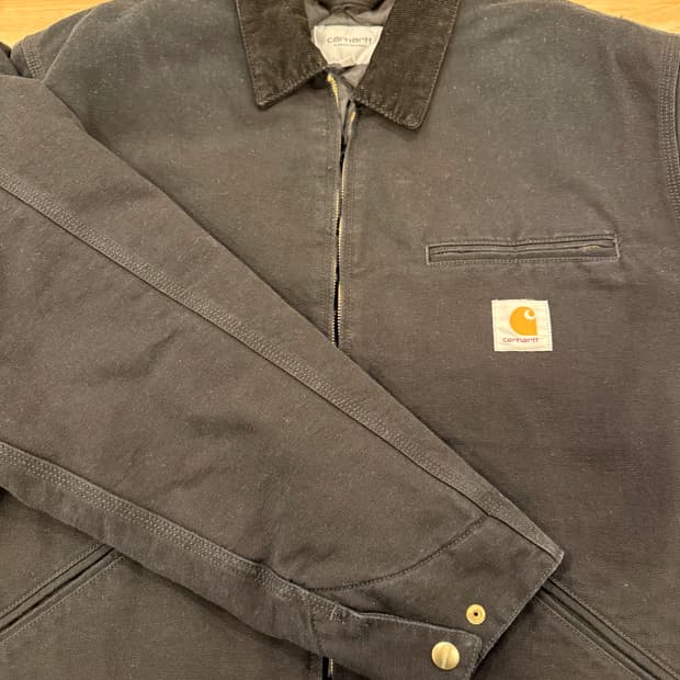 칼하트 wip 오가닉 디트로이트 og 자켓 블랙 L