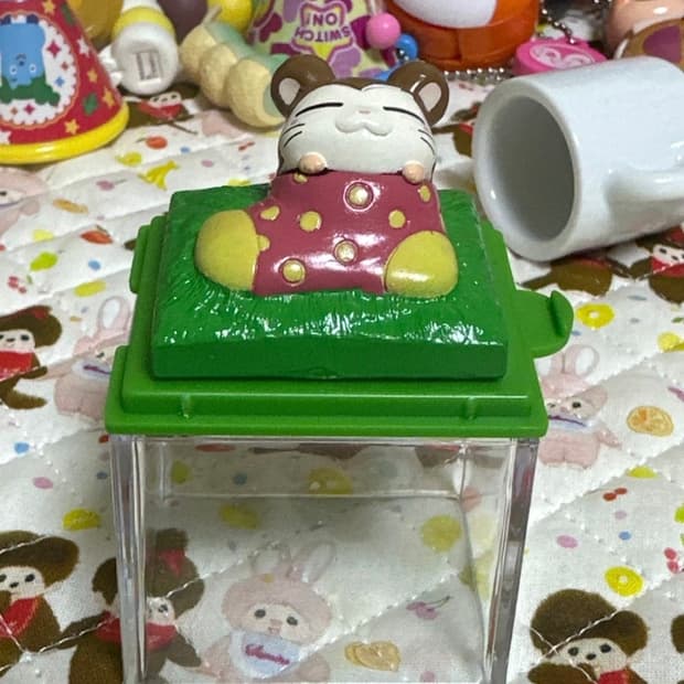 고전 햄토리 피규어 