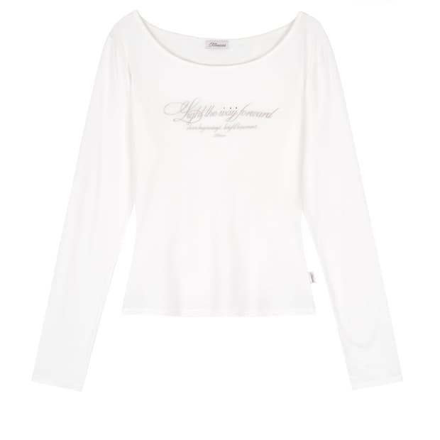 클리시어 클린 클럽 레터링 화이트 판매