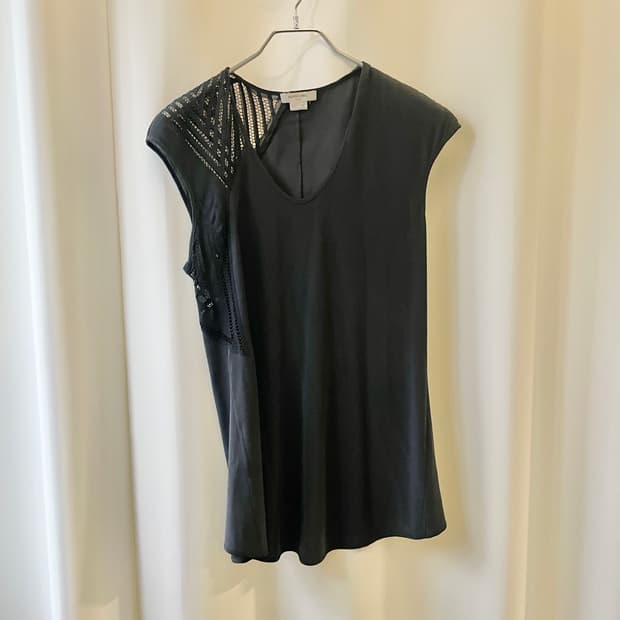 Helmut Lang silk sleelveless