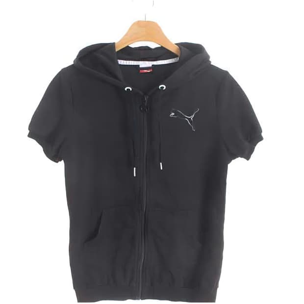 빈티지 퓨마 푸마 puma 반소매 반팔 후드집업