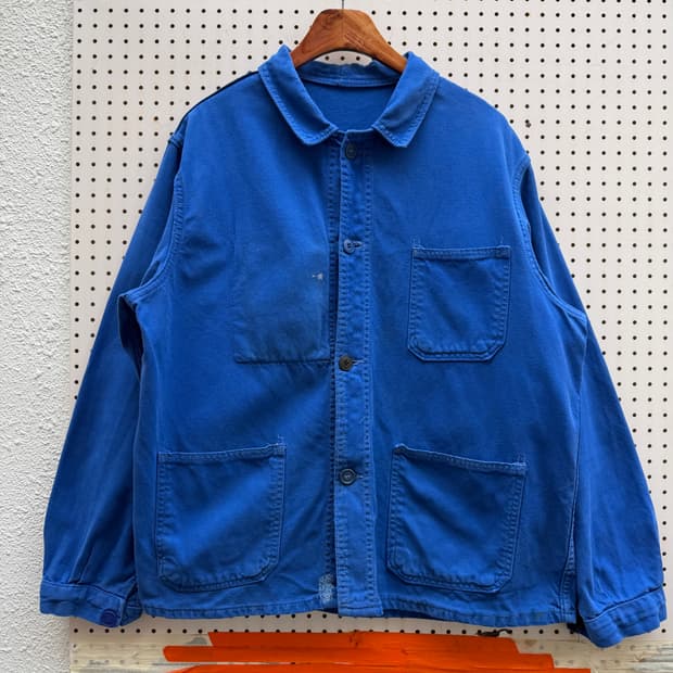 OLD MODEL WASHED FRENCH 올드모델 프렌치워크자켓