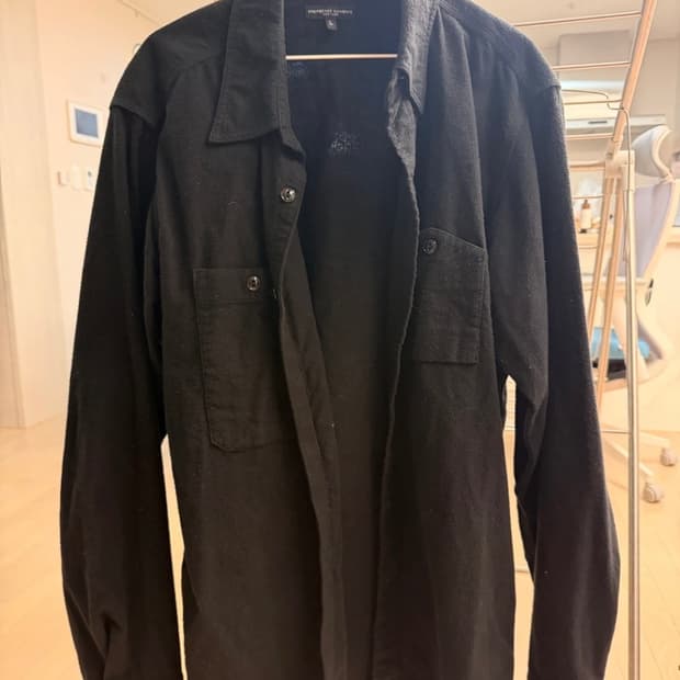 [엔지니어드가먼츠] 블랙 웨스턴 워크 셔츠 / L