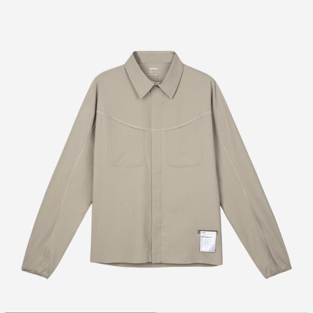 Satisfy River Shirt Vintage Khaki