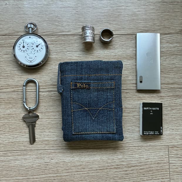 Polo demin Remake wallet