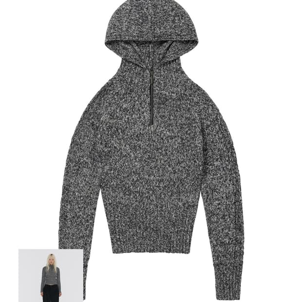 (새상품)웰빙익스프레스 25fw 니트 집업