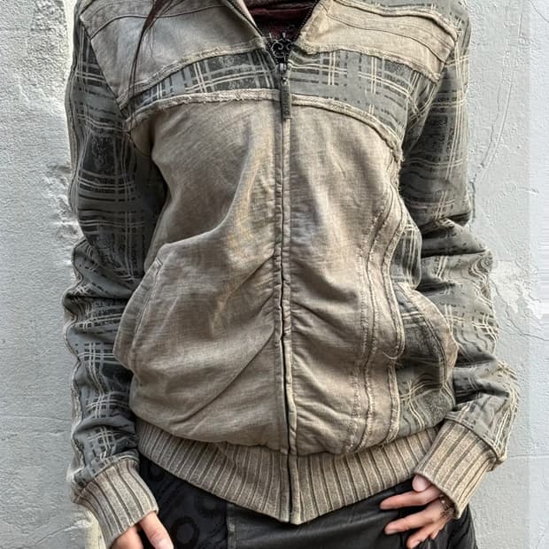salvage Hooded zip-up 