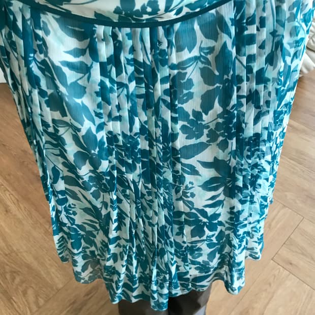 vintage pattern skirt