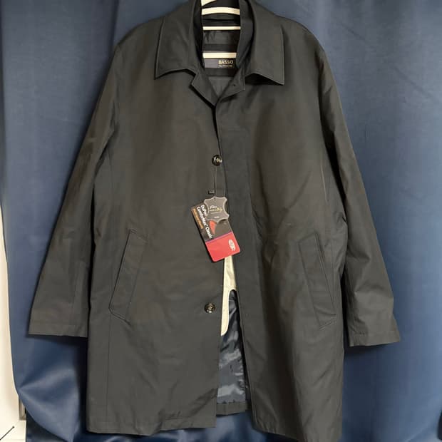 BASSO 바쏘 옴므 정장 코트 블랙 20ss