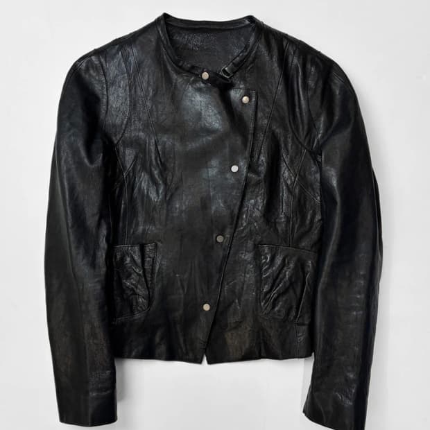 Selected 00's Y2K 락시크 펑크 양가죽 자켓 PN5533